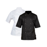 Dennys Essentials Short Sleeve Chef Jacket